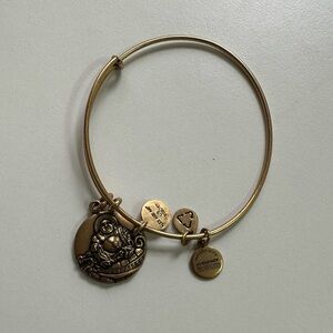Alex and Ani Laughing Buddha Adjustable Bracelet